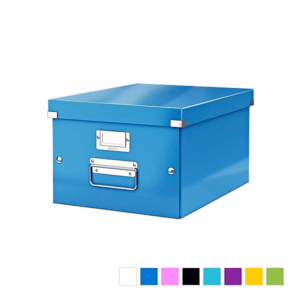 Boîte de rangement en carton Taille Moyenne A4+ – Vert