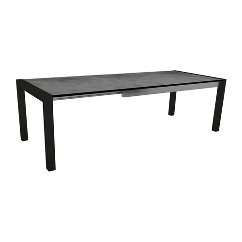 Table extérieure coloris gris en aluminium Stern - 174 x 214 x 254 x 90 cm