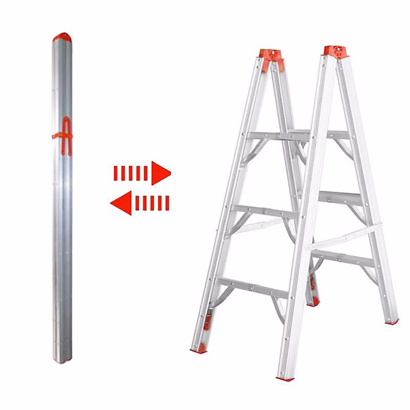 Echelle – Escabeau pliable télescopique tubulaire 1.22M 3 marches