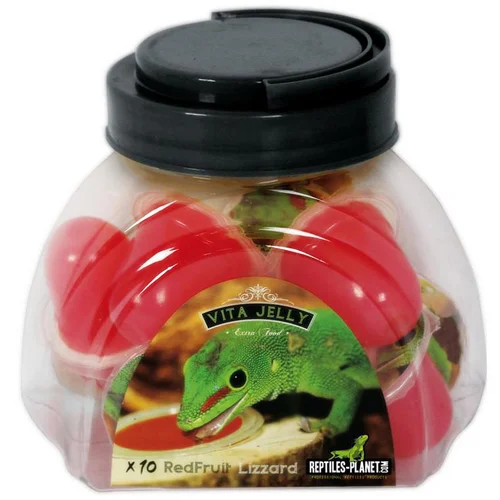 Complément alimentaire pour lézard goût fruits rouges Reptile Planet Vita Jelly Red Fruit Lizzard - x 10 dosettes