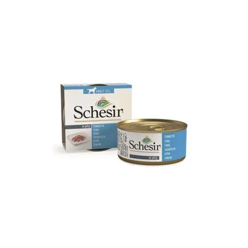 Aliment humide pour chien Schesir Thon gelée - 150 g