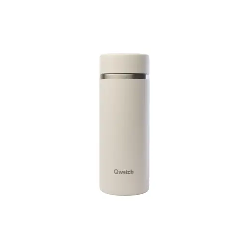 Théière isotherme en inox Qwetch Matt sable - 400 ml
