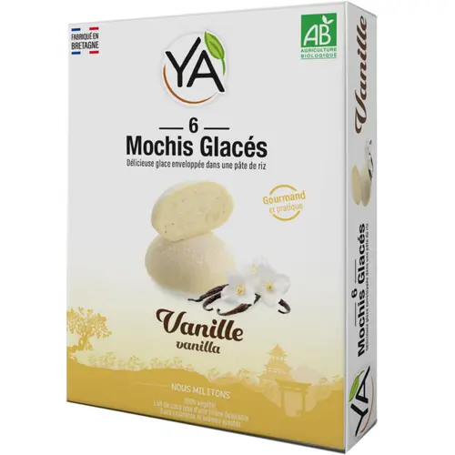 Mochis glacés bio coco vanille Ya - 6 x 35 g