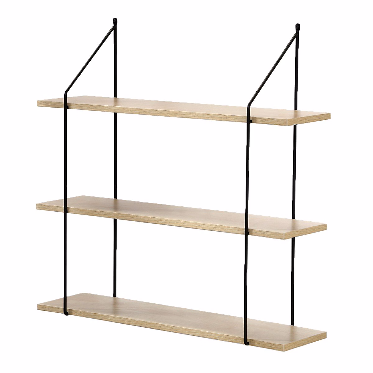 Étagère Murale 3 Niveaux décor Bois L60 cm – Réf. AHRJVWJEB8174778479