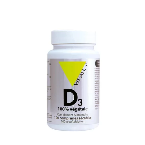 Vitamine D3 végétale en boite de 20 ?g