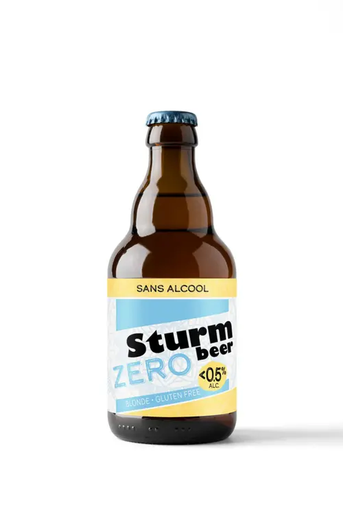 Bière sans alcool Sturm Beer Zero bio - 33 cl