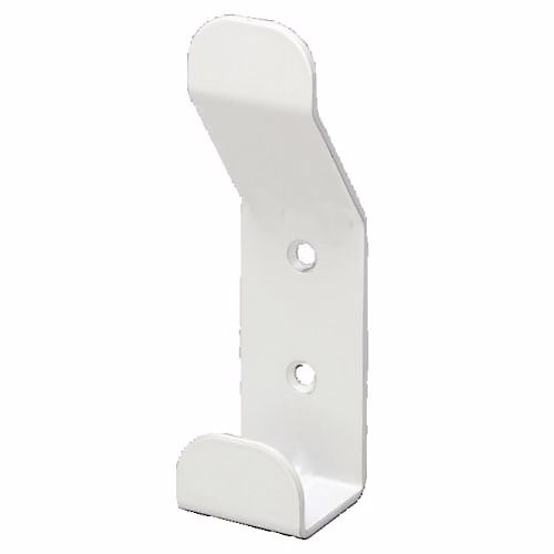 Bi | patère acier époxy blanc – DEVISMES – F10555BLA