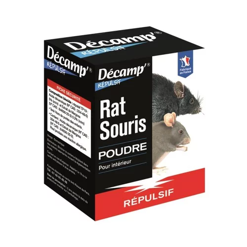 Répulsif rats et souris 250 g en poudre 6x10x12,5 cm
