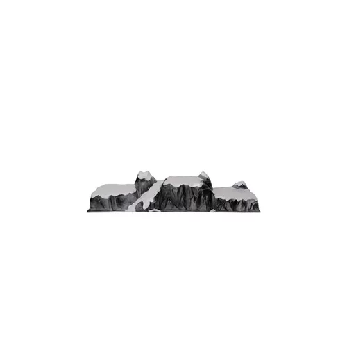 Base Village de Noël Trois Vallées 120x22 cm Gris