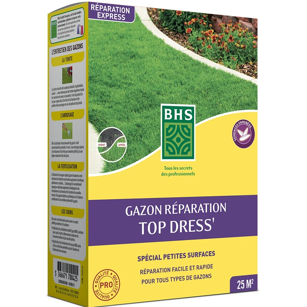 Gazon réparation Top Dress - 500g, 25m² BHS