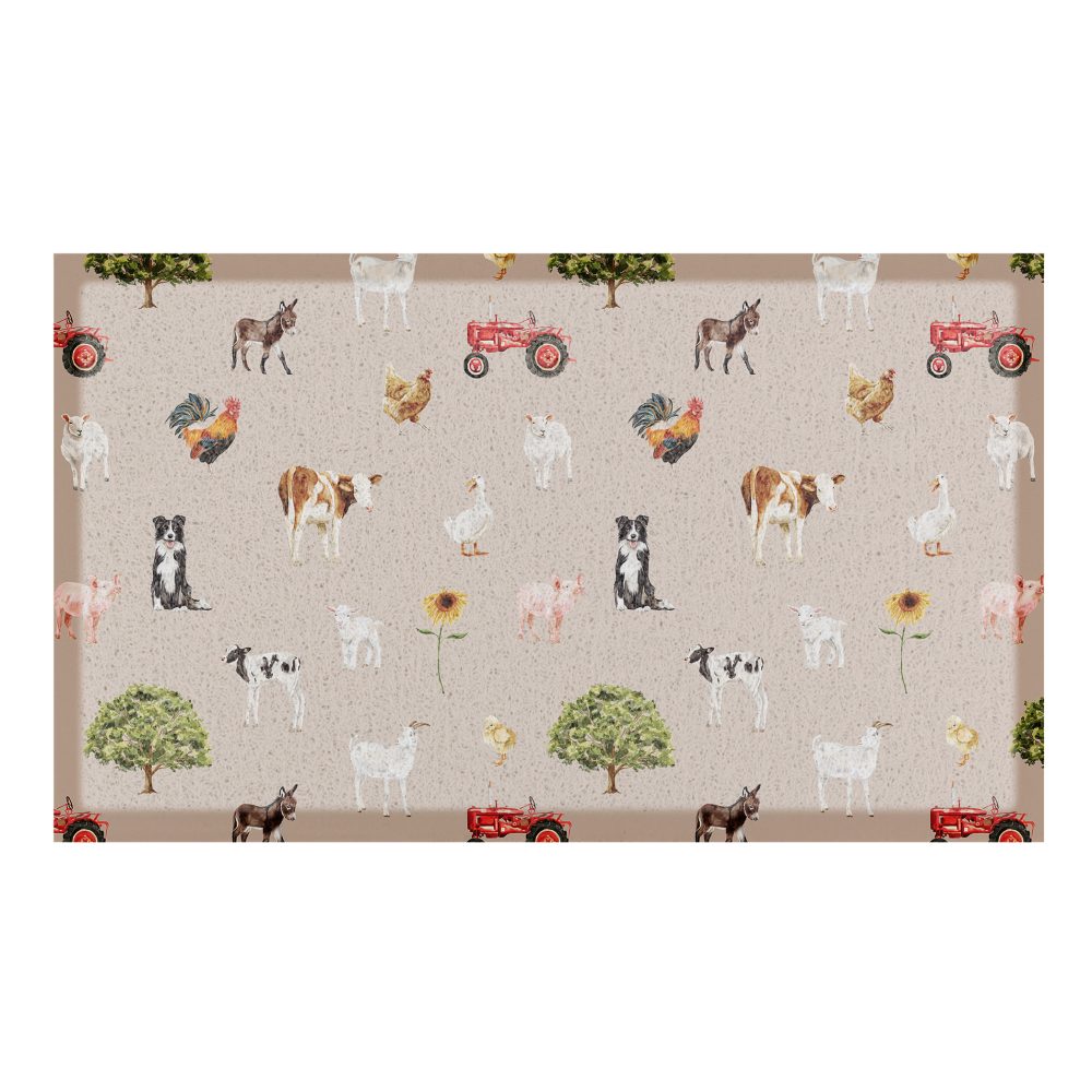 Paillasson Ferme Vie (70 x 40 cm) – 40 cm PVC