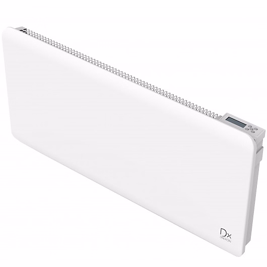DX 744120 – Radiateur à inertie céramique PALMA 2000W + film chauffant- 99 × 10.5 × 50 cm -blanc