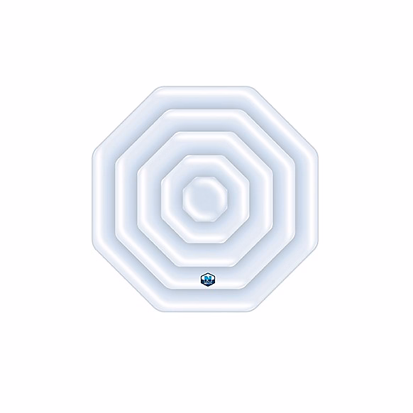 Traitement de l'eau de piscine – Couvercle gonflable spa octogonal NetSpa