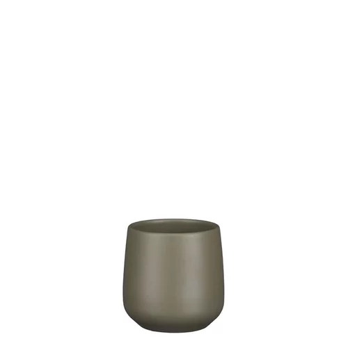 Cache-pot en céramique vert Mica Décorations Amber - Ø 8 cm