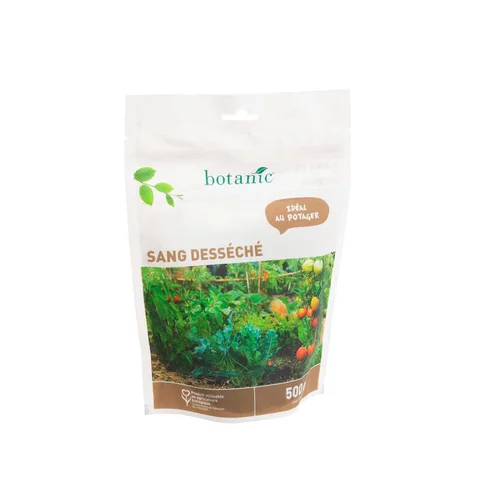 Engrais sang desséché botanic® en sachet refermable - 500 g