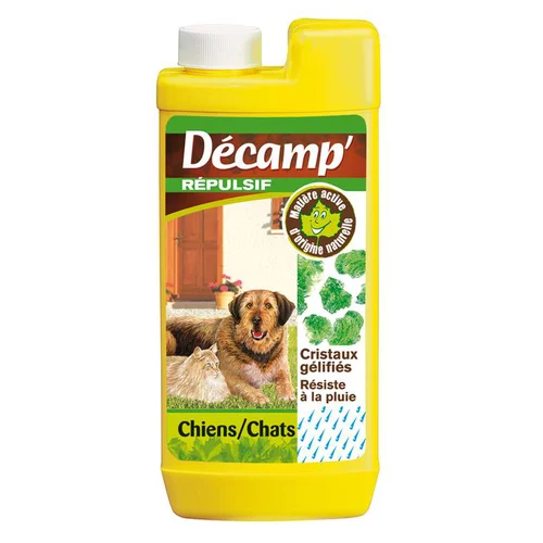 Répulsif chien et chat en cristaux gélifiés Décamp’ - 500 g