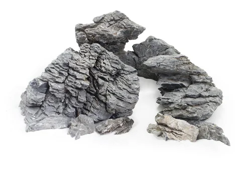 Décoration pour aquarium pierre landscape coloris gris Reptiles Planet - Taille M