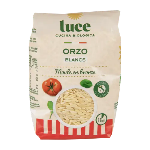 Orzo blancs bio Luce - 500 g