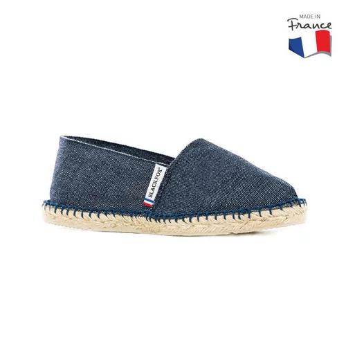 Espadrilles unies Blackfox Eneko Bleu jean