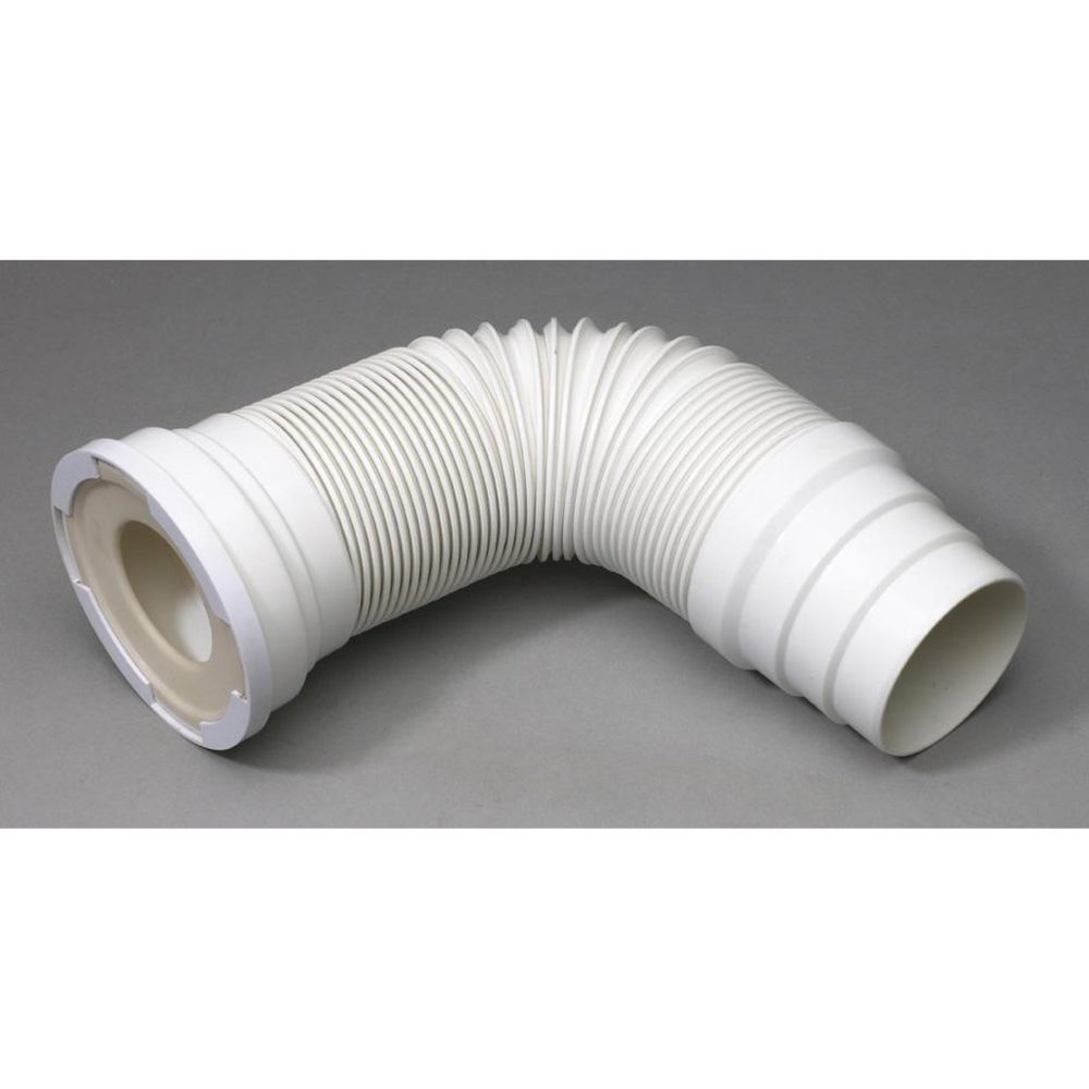 Wirquin Pipe de WC extensible souple Diam.10 cm WIRQUIN – 10 cm PVC
