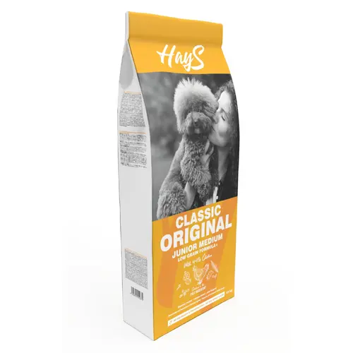 Croquette pour chiot de taille de taille moyenne au poulet Hays Classic - 15 kg