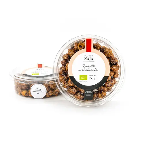 Noisettes caramélisées bio Maison Naja - 150 g