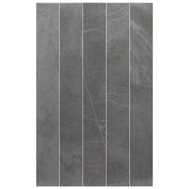 carrelage sol / mur effet marbre gris antracite 7 – 5 × 60 cm, MARMONIS ANTRACITE