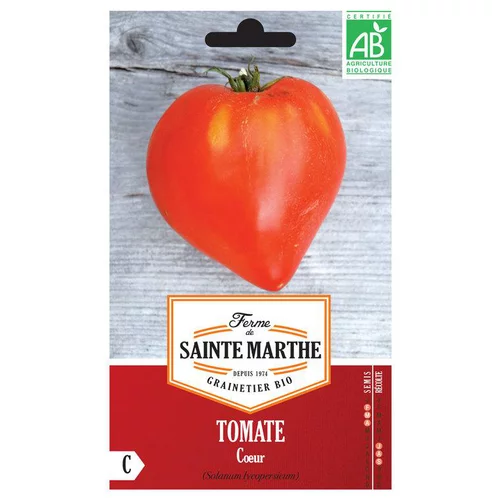 Graines de tomate Cœur bio en sachet La ferme de Sainte Marthe - graines à semer 50 g