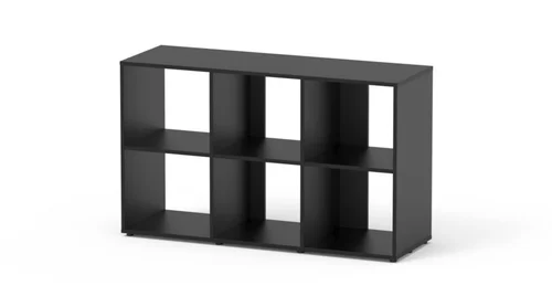 Meuble pour aquarium en bois coloris noir Aquatlantis Prestige 120 - 120 x 40 x 73 cm