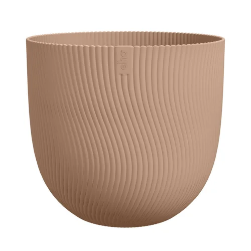 Pot en polypropylène argile froide Elho Sereh Round - Ø 47 x 40,1 cm