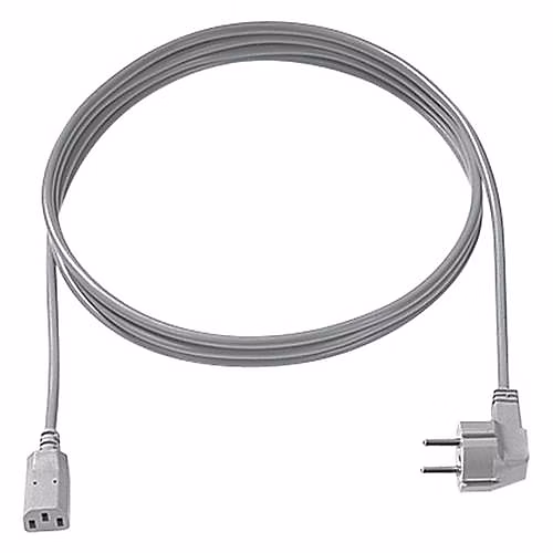 Câble de raccordement d'alimentation Bachmann 353.975 – 3,00 m, gris
