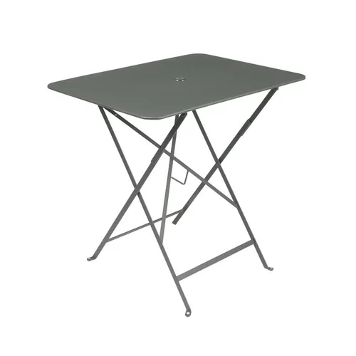 Table pliante rectangulaire en acier coloris romarin Bistro Fermob - 77 x 57 x 75 cm
