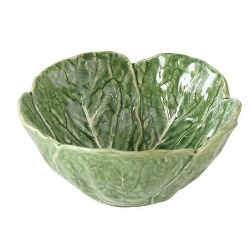 Coupelle en dolomite verte Cabbage - Ø 13,5 x H 6,5 cm