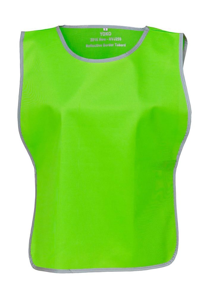 Chasuble de sécurité – réfléchissant, HVJ259, vert lime, taille:S/M