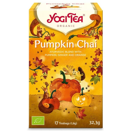 Thé pumpkin chai bio Yogi Tea