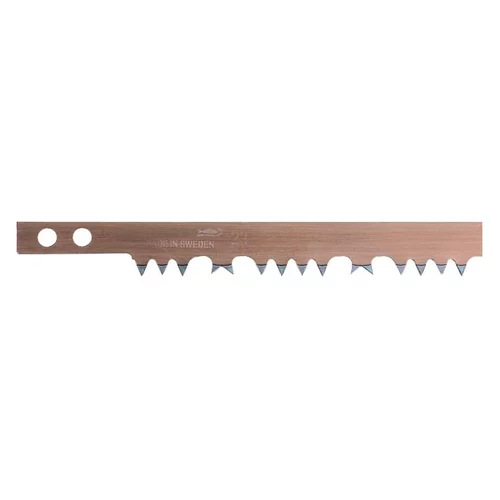 Lame de scie à bûches en acier trempé denture isocèle gris - 76 cm