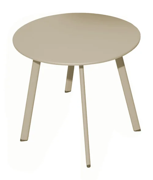 Table basse Massaî en acier - Ø 60 x 46 cm