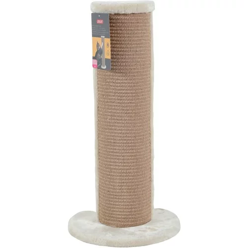 Griffoir mural d’angle à poser beige contreplaqué chanvre - 31 x 31 x 64 cm