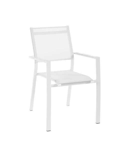 Fauteuil Malo en aluminium - 56 x 87 x 59 cm