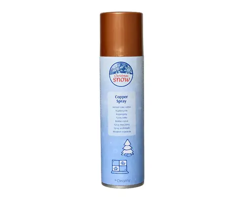 Bombe spray effet métal cuivré - Ø 4,5 x H 17,8 cm