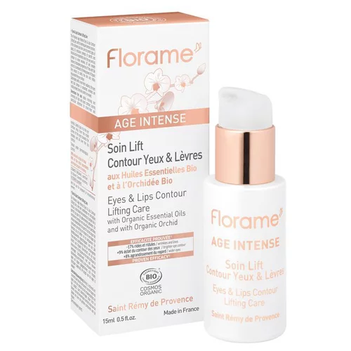 Soin Lift Yeux et Lèvres Âge Intense flacon 15 ml blanc