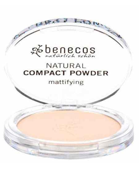 Benecos Poudre compacte Porcelaine 9g