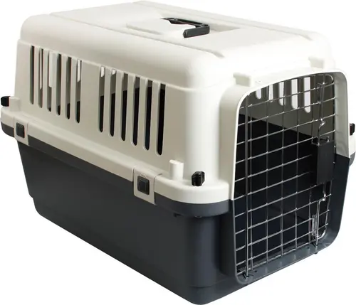 Cage de voyage nomade M coloris gris Flamingo
