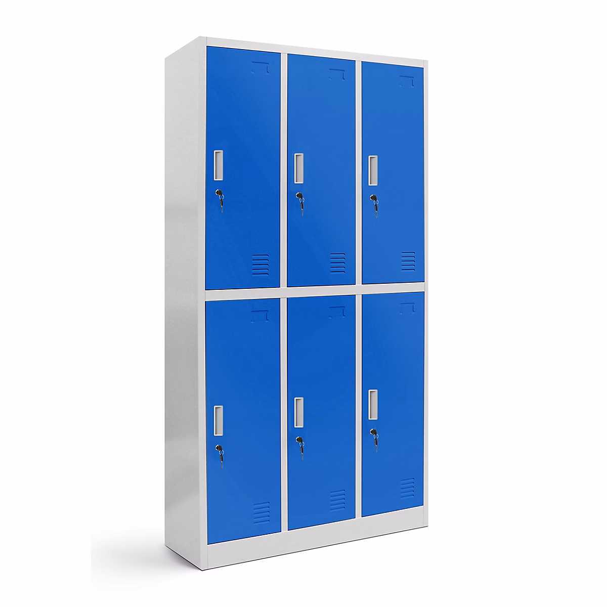 Armoire sociale BHP IGOR – 900 × 1850 × 450 mm bleu