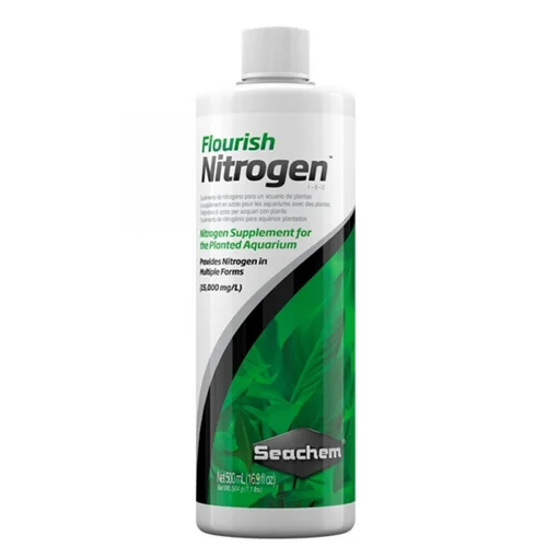 Engrais pour plantes à base d'azote, facile d'utilisation, SEACHEM - Flourish Nitrogen - 500ml