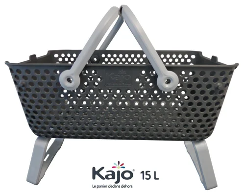 Panier Kajo gris souris - 15 L