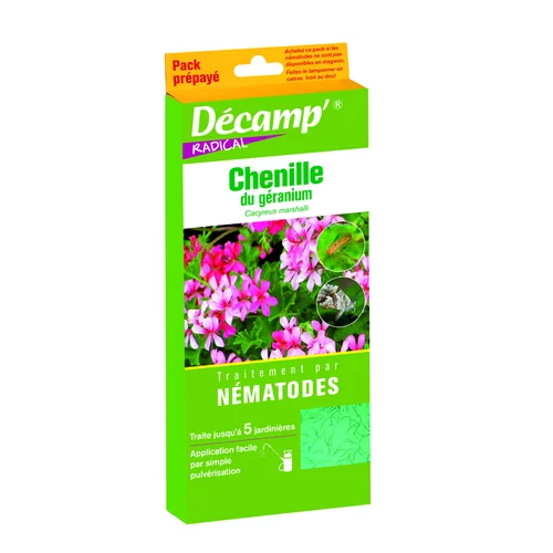 Nématodes géranium 10 millions carnet