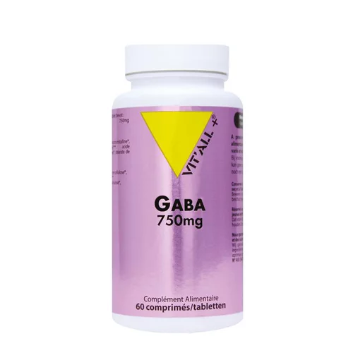 Gaba 750 mg vit’all + en format de 60 comprimés
