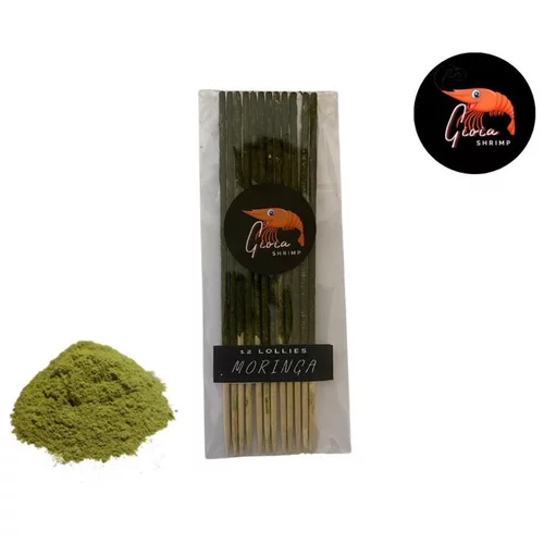 Lollies au moringa bio pour les crevettes d'aquarium Gioiashrimp – sachet de 12