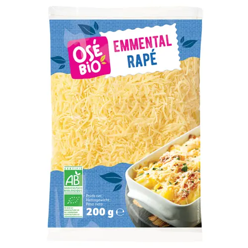 Emmental rapé Osé bio - 200 g